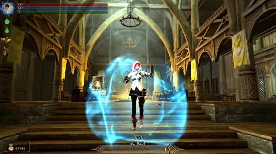 Mana Shield Magicka Shield With Visual Effect 魔法 呪文 エンチャント Skyrim Mod データベース Mod紹介 まとめサイト