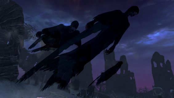 Dementors Mihail Monsters And Animals Mihail Oldrim Mod クリーチャー Skyrim Mod データベース Mod紹介 まとめサイト