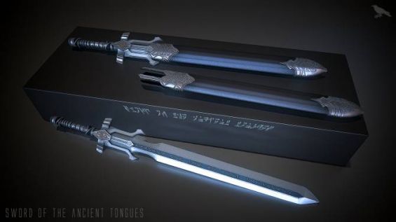 Sword Of Ancient Tongues 日本語化対応 武器 Skyrim Special Edition Mod データベース Mod紹介 まとめサイト