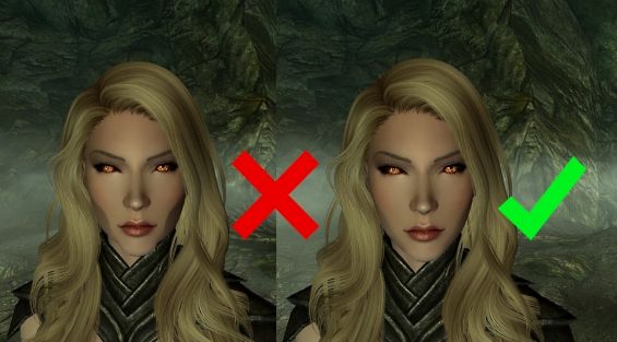 Vampire Facial Reclamation 髪 顔 体 Skyrim Special Edition Mod データベース Mod紹介 まとめサイト