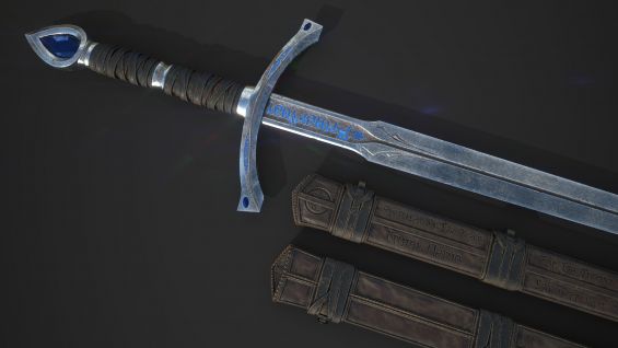 Artifacts The Ice Blade Of The Monarch 日本語化対応 武器 Skyrim Special Edition Mod データベース Mod紹介 まとめサイト