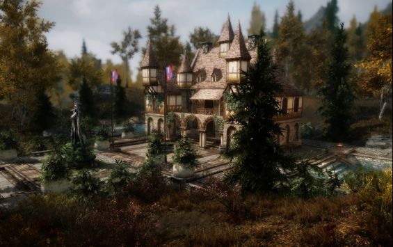 Azura S Dawn Sse 城 宮殿 Skyrim Special Edition Mod データベース Mod紹介 まとめサイト