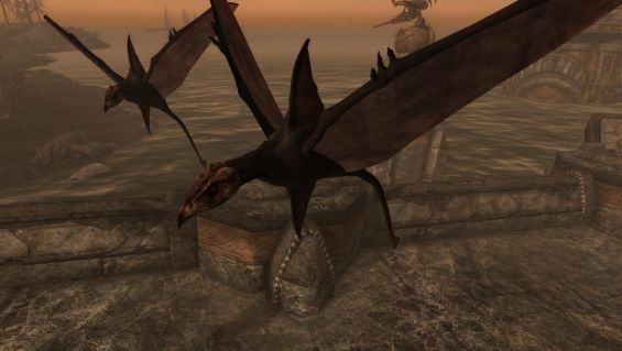 Cliff Racers Mihail Monsters And Animals Mihail Sse Port 日本語化対応 クリーチャー Skyrim Special Edition Mod データベース Mod紹介 まとめサイト