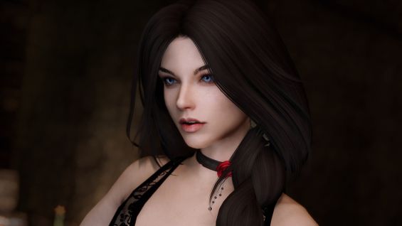 Evanescence Racemenu Preset Breton キャラクタープリセット Skyrim Special Edition Mod データベース Mod紹介 まとめサイト