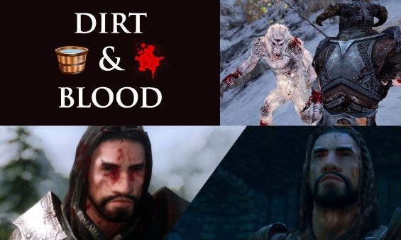 Dirt And Blood Dynamic Visual Effects 日本語化対応 ゲームシステム変更 Skyrim Special Edition Mod データベース Mod紹介 まとめサイト