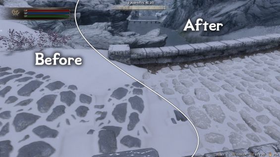 skyrim better dynamic snow download