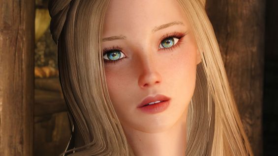 Elvyra Follower And Preset Skyrim Special Edition Mod