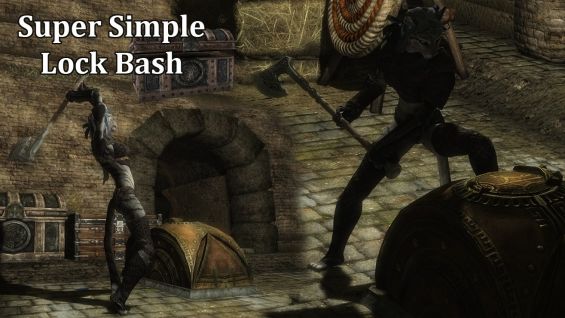 Super Simple Lock Bash 日本語化対応 ゲームプレイ Skyrim Special Edition Mod データベース Mod紹介 まとめサイト