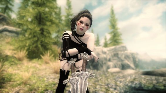 Melissa Dark Elf Follower Se 日本語化対応 フォロワー Skyrim Special Edition