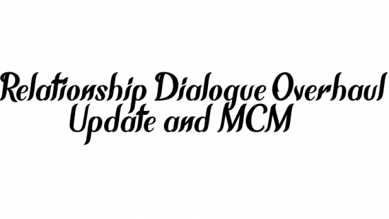 relationship dialogue overhaul sse