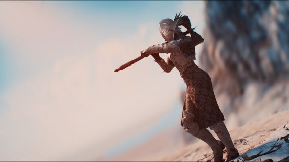 skyrim 2 handed animation mod