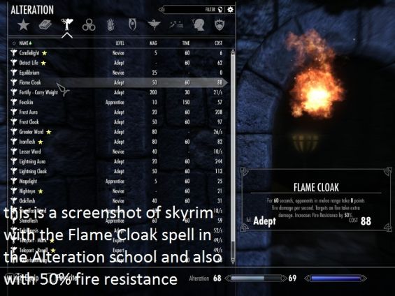 Improved Cloak Spells 魔法 呪文 エンチャント Skyrim Special Edition Mod データベース Mod紹介 まとめサイト