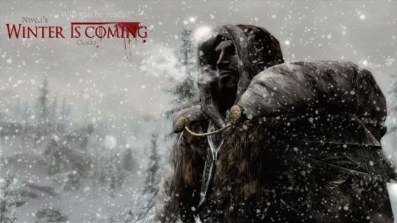 Winter Is Coming Sse Cloaks 日本語化対応 服 アクセサリー Skyrim Special Edition Mod データベース Mod紹介 まとめサイト