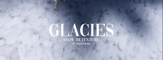 Glacies Sse Snow Retexture Updated グラフィックス Skyrim Special Edition Mod データベース Mod紹介 まとめサイト