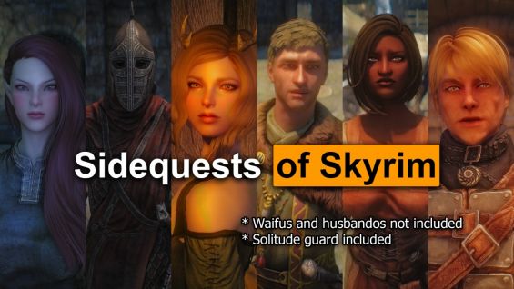 Sidequests Of Skyrim 日本語化対応 クエスト Skyrim Special Edition Mod データベース Mod紹介 まとめサイト