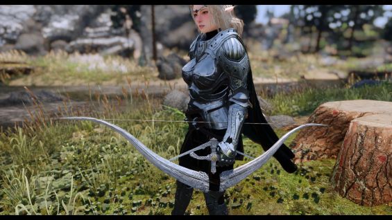 Silver Bowblade 日本語化対応 武器 Skyrim Special Edition Mod データベース Mod紹介 まとめサイト