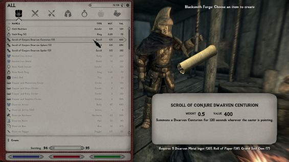 Dwarven Automaton Summoning Extended Requires Mysticism 魔法 呪文 エンチャント Skyrim Special Edition Mod データベース Mod紹介 まとめサイト