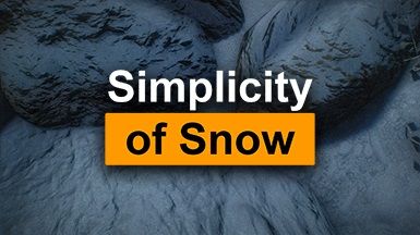 Simplicity Of Snow グラフィックス Skyrim Special Edition Mod データベース Mod紹介 まとめサイト