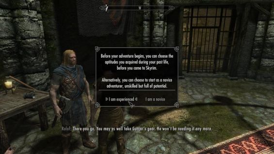 You Are Not A Novice Higher Level Start 日本語化対応 スキル レベリング Skyrim Special Edition Mod データベース Mod紹介 まとめサイト