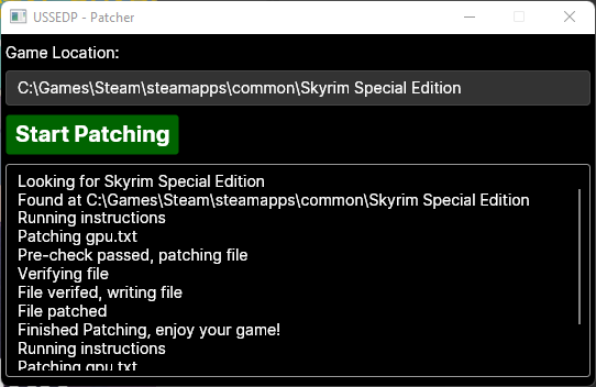 Unofficial Skyrim Special Edition Downgrade Patcher ユーティリティ Skyrim Special Edition Mod データベース Mod紹介 まとめサイト