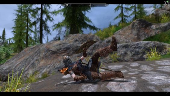 Large Stagger Animation モーション Skyrim Special Edition Mod データベース Mod紹介 まとめサイト