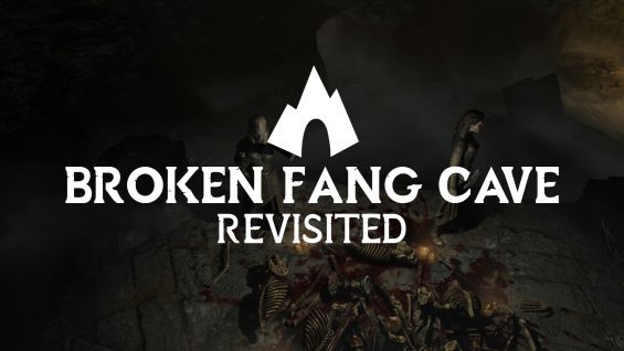 Broken Fang Cave - Revisited ダンジョン - 追加 - Skyrim Special Edition Mod ...