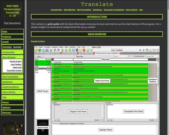 Esp Esm Translator Tutorial 日本語化対応 リソース チュートリアル Skyrim Special Edition Mod データベース Mod紹介 まとめサイト