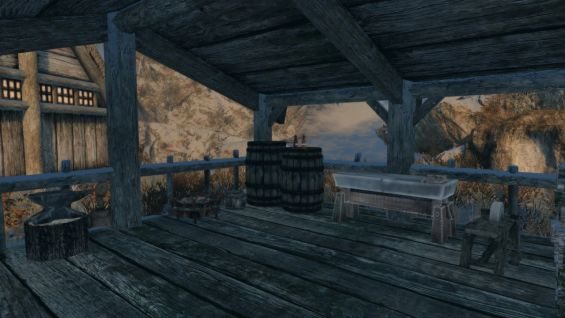 Morthal Blacksmith Equipment Skyrim Special Edition Mod   1690698925 