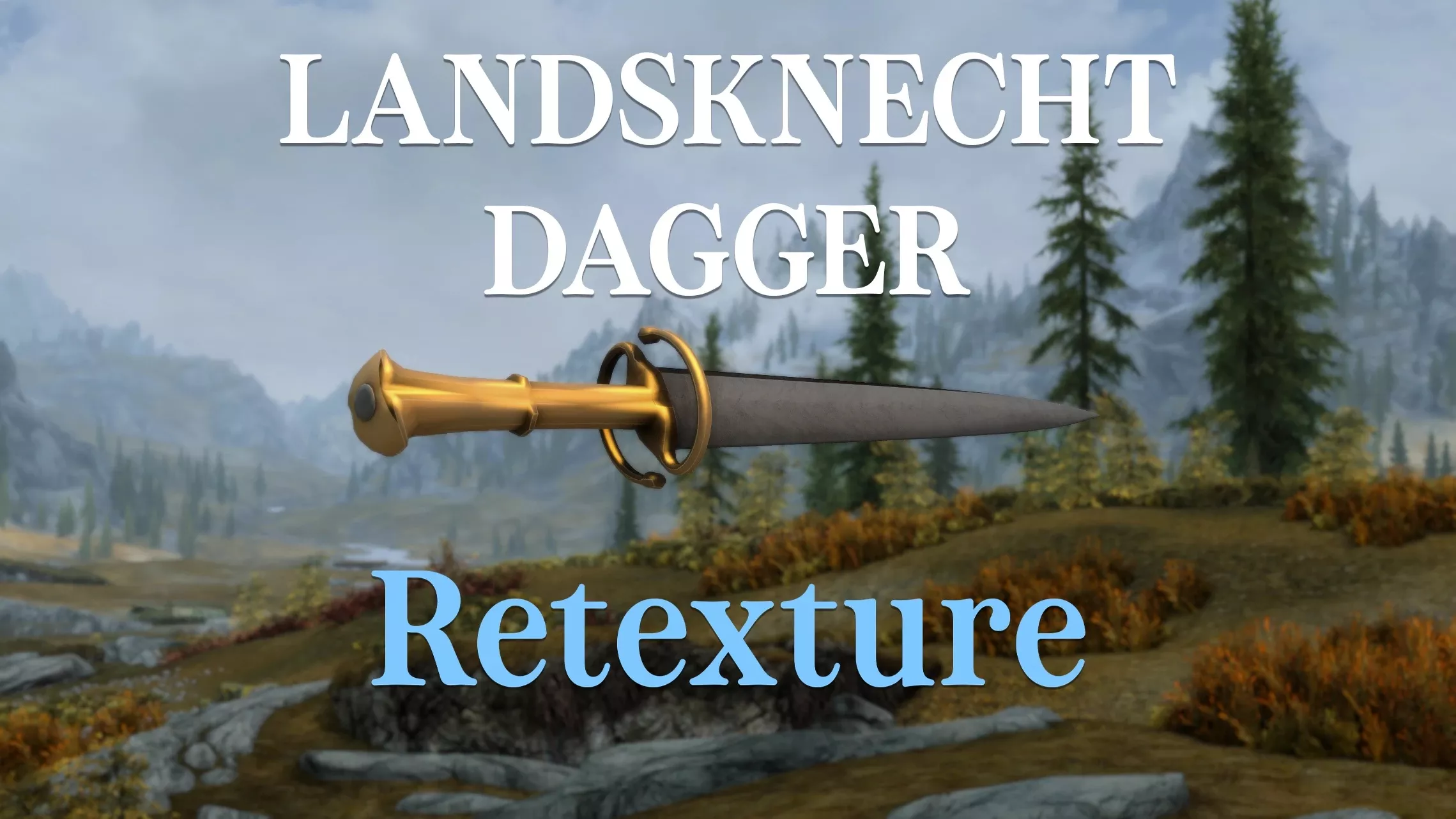 Landsknecht Dagger - Retexture モデル・テクスチャ - Skyrim Special Edition Mod ...