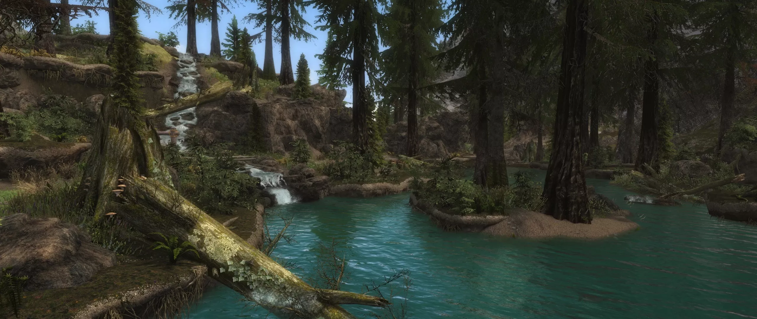 Unique Locations - Riverwood Forest 環境 - Skyrim Special Edition Mod データベース  MOD紹介・まとめサイト