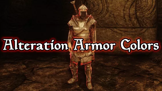 Alteration Armor Colors グラフィックス - Skyrim Special Edition Mod データベース MOD ...