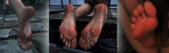 FFOOT - Foot Fetish Overlays and Other Things モデル・テクスチャ - Skyrim ...