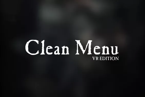 Mod Menu Vr Clean Menu - VR Edition インターフェース - Skyrim Special Edition Mod データベース ...