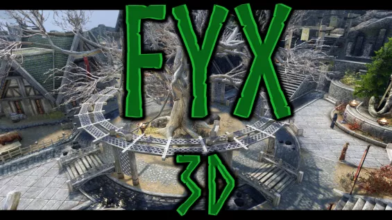 FYX - 3D Whiterun Tree Circle モデル・テクスチャ - Skyrim
