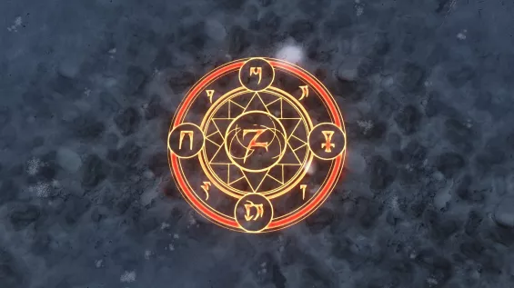 Spell Rune Retexture - Upscaled and ported 1k 2k 4k モデル・テクスチャ - Skyrim ...