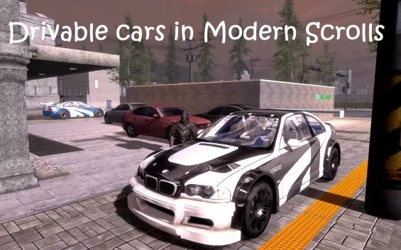 (ESL) Drivable cars in Modern Scrolls SE クリーチャー・騎乗 - Skyrim Special ...