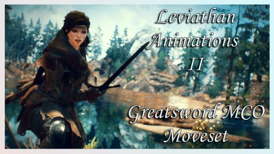 Leviathan Animations II - Greatsword MCO Moveset モーション - Skyrim Special ...